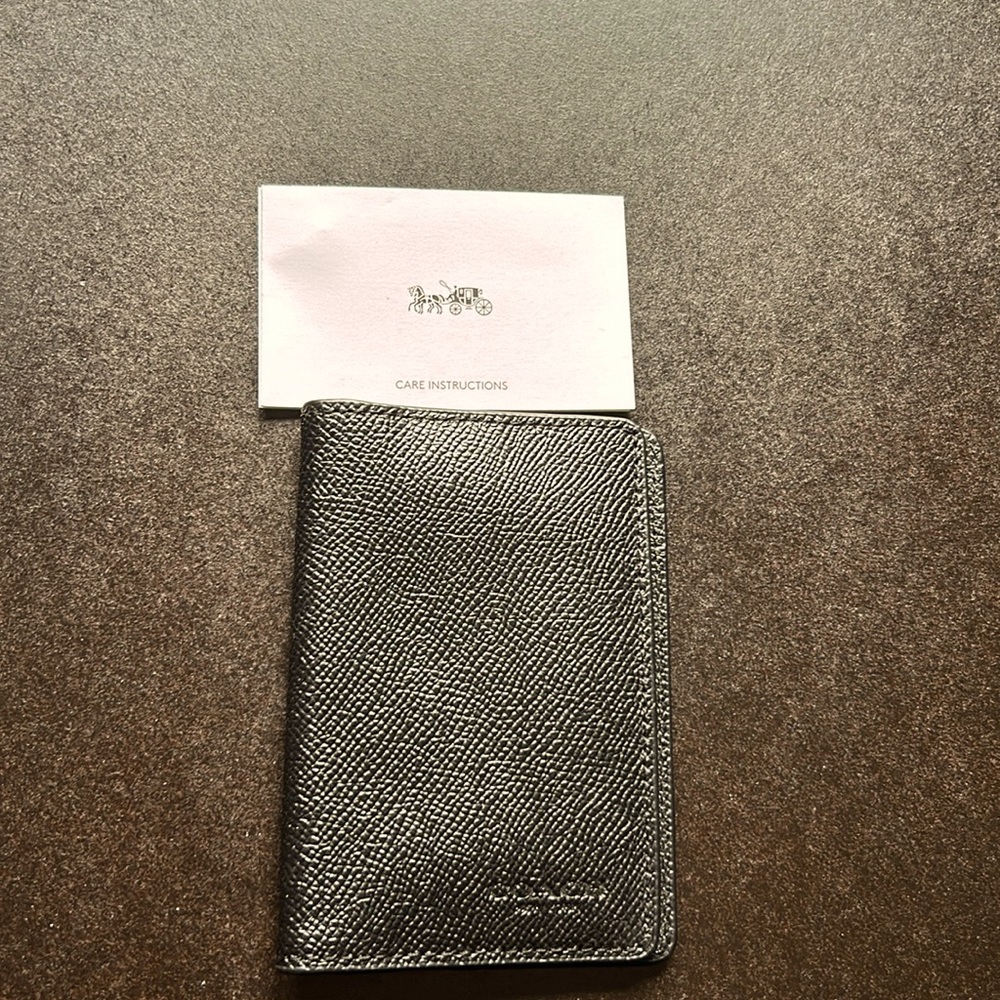 NWT Coach Card Holder Wallet